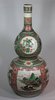 X86 Famille verte double gourd vase, Kangxi (1662-1722)