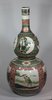 X86 Famille verte double gourd vase, Kangxi (1662-1722)