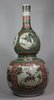 X86 Famille verte double gourd vase, Kangxi (1662-1722)