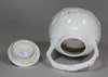 X877 Rare Chinese blanc de chine pot and cover