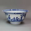 X914 Blue and white bowl, Kangxi (1662-1722)