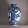 X915 Blue and white vase, Kangxi (1662-1722)