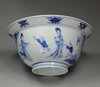 X948 Small Chinese blue and white bowl,  Kangxi (1662-1722)