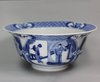 X949 Blue and white bowl,  Kangxi (1662-1722)