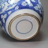 X95 Blue and white ginger jar, c. 1700, Kangxi (1662-1722)