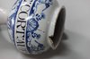 X972 English delft wet drug jar, circa 1720