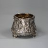 X991 Victorian cast silver bowl by John Figg, London 1845