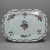 L254 Famille rose oblong dish, Qianlong (1736-95)