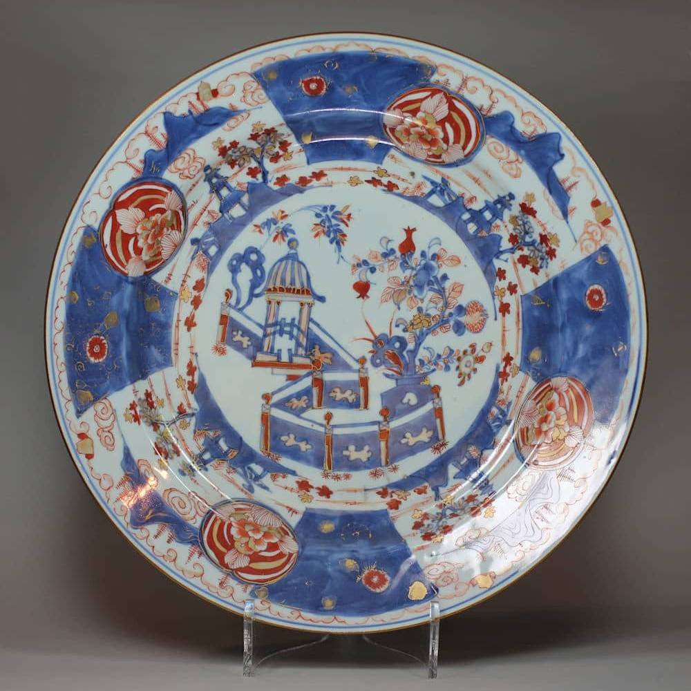 N690 Imari charger, Qianlong (1736-95)