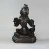 Y115 Himalyan bronze seated Bodhisattva, (18th-19th century)