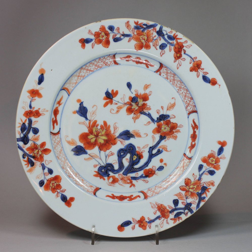 Y121 Imari plate, 18th century