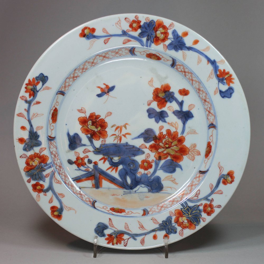 Y122 Imari plate, 18th century