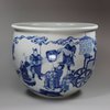 Y144 Blue and white jardinière, Kangxi (1662-1722)