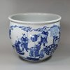 Y144 Blue and white jardinière, Kangxi (1662-1722)