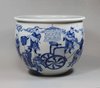 Y144 Blue and white jardinière, Kangxi (1662-1722)