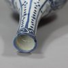 Y186 Blue and white kraak bottle vase, Wanli (1573-1619)