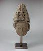 Y187 Indian sandstone head of Vishnu, 13th century