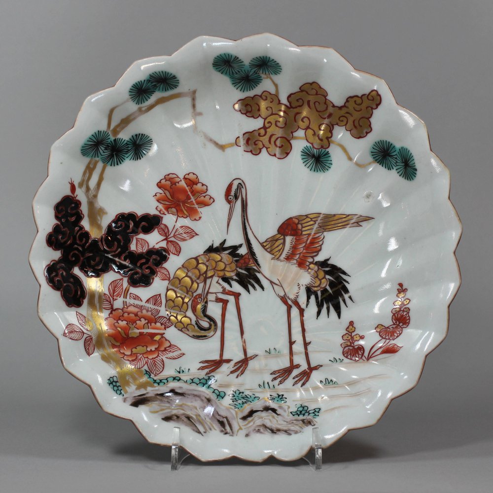 Y191 Japanese ribbed dish, 19th century