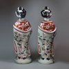 Y215 Pair of Japanese Imari figures of Bijin 'beauty', Edo period