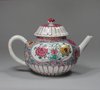 Y273 Chrysanthemum famille-rose teapot, Yongzheng (1723-1735)