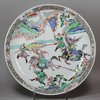 Y331 Famille verte charger, Kangxi (1662-1722)