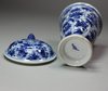 Y355 Blue and white beaker and cover, Kangxi (1662-1722)