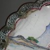 Y373 Canton enamel lobed tray, Qianlong (1736-95)