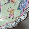 Y373 Canton enamel lobed tray, Qianlong (1736-95)