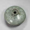 Y382 Korean celadon stoneware oil bottle