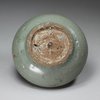 Y382 Korean celadon stoneware oil bottle