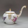 Y400 Meissen cream pot and cover with side handle, c. 1740