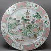Y405 Famille verte charger, Kangxi (1662-1722)