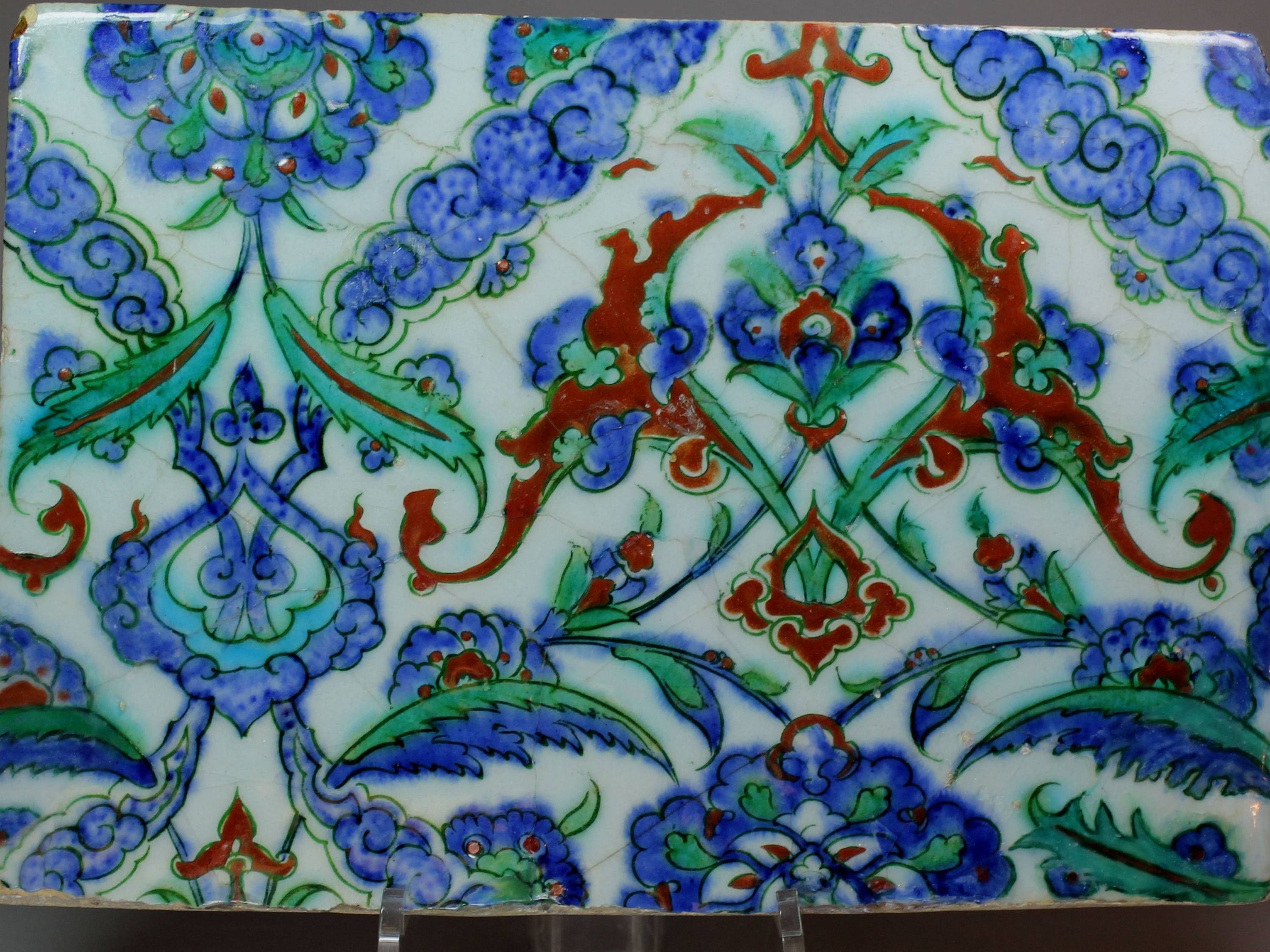 タペストリー　イズニク　IZNIK Traditional Iznik - Etsy