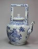 Y441 Large Chinese blue and white teapot and cover, circa 1640