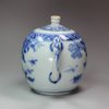 Y443 Blue and white teapot and cover, circa 1640