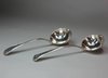 Y446 Pair of George III 'Thread Pattern' silver sauce ladles