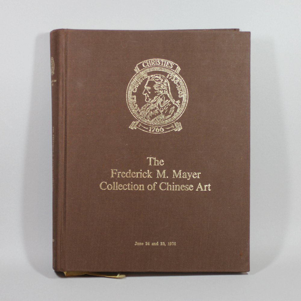 Y45 Book The Frederick M. Mayer Collection of Chinese Art