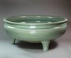 Y510 Large Chinese Longquan celadon censer, 15th century