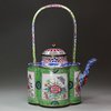 Y514 Canton enamel quatrefoil ewer and cover, Qianlong (1736-95)