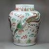 Y517 Wucai 'dragon' jar, c. 1640