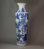 Y543 Blue and white sleeve vase (rolwagen), Chongzhen (1628-1643)