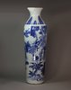 Y543 Blue and white sleeve vase (rolwagen), Chongzhen (1628-1643)