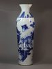 Y543 Blue and white sleeve vase (rolwagen), Chongzhen (1628-1643)