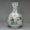 Y558 Famille verte hookah pipe base, Kangxi (1662-1722)