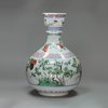 Y558 Famille verte hookah pipe base, Kangxi (1662-1722)