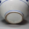 Y584 Japanese Arita blue and white apothecary bottle