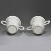 Y608 Pair of early Meissen double-handled beakers, circa 1715-20