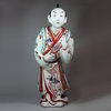 Y621 Japanese imari figure of a standing man, 18th century