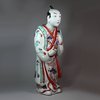 Y621 Japanese imari figure of a standing man, 18th century