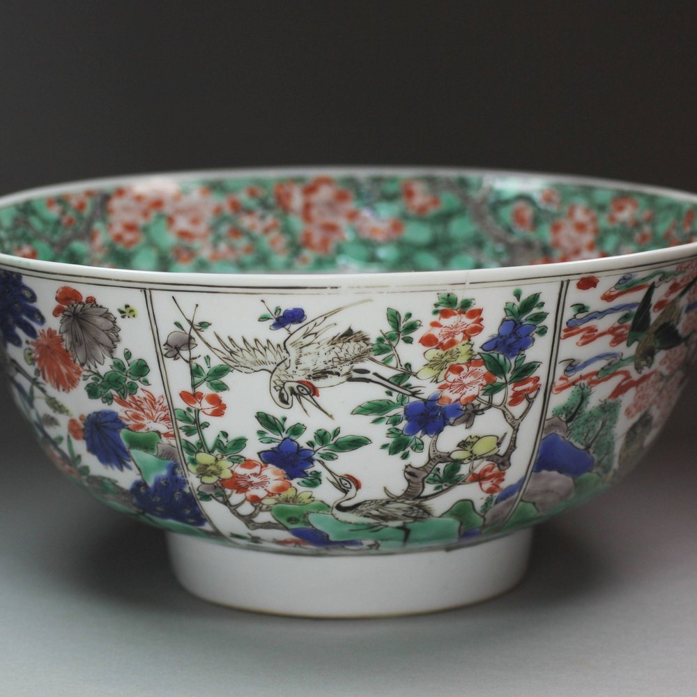 Y626 Famille verte bowl, Kangxi (1662-1722)